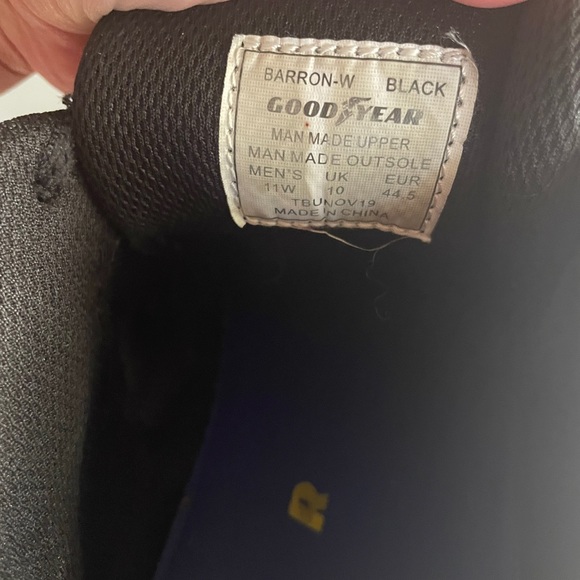 Mens Black Tennis by Goodyear - Picture 5 of 5